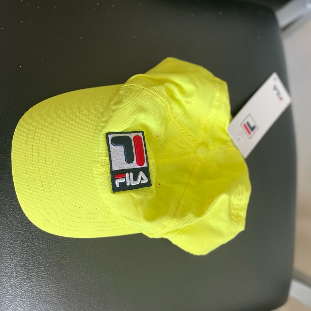 Yellow Fila Cap $18.99 w/shipping